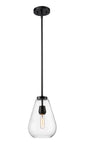 Z-Lite - 488P8-MB - One Light Pendant - Ayra - Matte Black