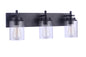 Craftmade - 17423FB3 - Three Light Vanity - Reeves - Flat Black