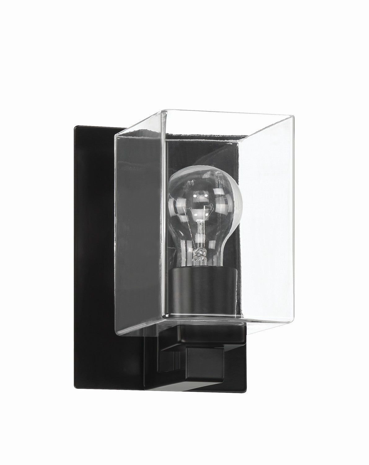 Craftmade - 18506FB1 - One Light Wall Sconce - McClane - Flat Black