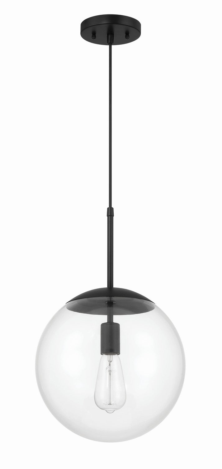 Craftmade - 56892-FB - One Light Pendant - Gaze - Flat Black