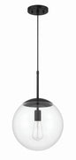 Craftmade - 56892-FB - One Light Pendant - Gaze - Flat Black