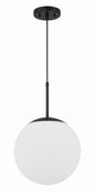 Craftmade - 56892-FB-WG - One Light Pendant - Gaze - Flat Black