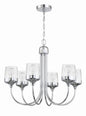 Craftmade - 58126-CH - Six Light Chandelier - Wrenn - Chrome