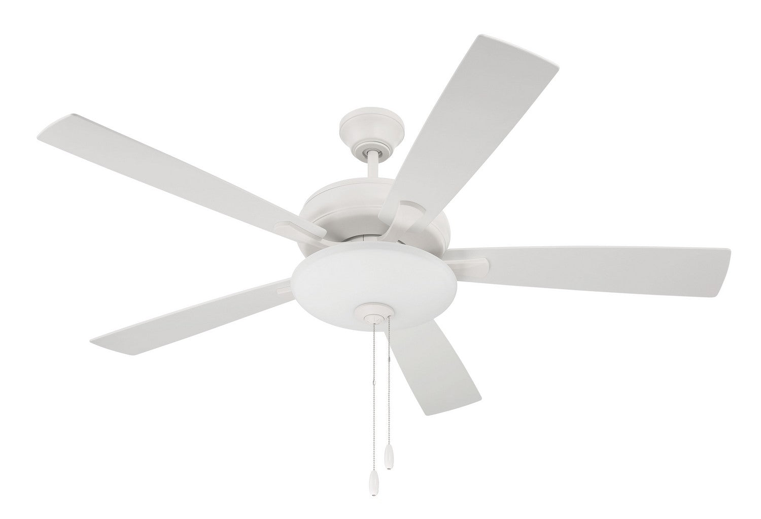 Craftmade - ECF111W5-WWOK - 52"Ceiling Fan - Eos 3 Light Bowl - White