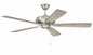 Craftmade - ECF52BNK5-DWWLN - 52"Ceiling Fan - Eos - Brushed Polished Nickel