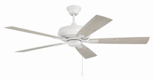 Craftmade - ECF52W5-WWOK - 52"Ceiling Fan - Eos - White