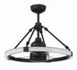 Craftmade - LVY24FB4 - 19"Ceiling Fan - Levy - Flat Black