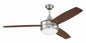 Craftmade - PHZ52BNK3 - 52"Ceiling Fan - Phaze II 3-Blade - Brushed Polished Nickel