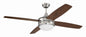 Craftmade - PHZ52BNK4 - 52"Ceiling Fan - Phaze II 4- Blade - Brushed Polished Nickel