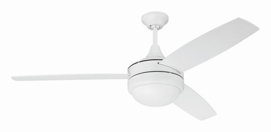 Craftmade - PHZ52W3 - 52"Ceiling Fan - Phaze II 3-Blade - White