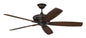 Craftmade - SNT60ESP5 - 60"Ceiling Fan - Santori 60 Indoor/Outdoor - Espresso