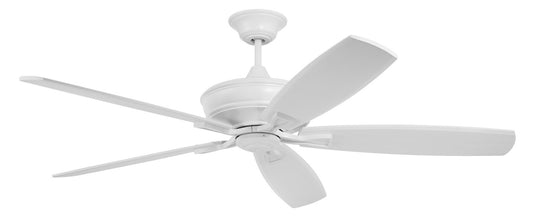 Craftmade - SNT60MWW5 - 60"Ceiling Fan - Santori 60 Indoor/Outdoor - Matte White