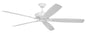 Craftmade - SNT72MWW5 - 72"Ceiling Fan - Santori 72 Indoor/Outdoor - Matte White