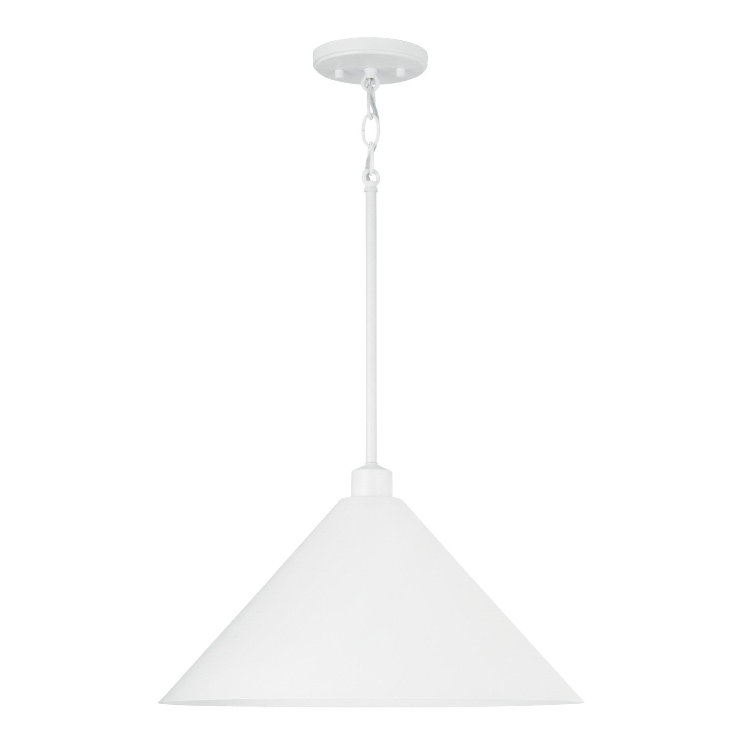 Capital Lighting - 351311WE - One Light Pendant - Alden - Matte White