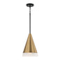 Capital Lighting - 351911AB - One Light Pendant - Avant - Aged Brass and Black