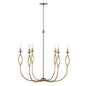 Capital Lighting - 452562ML - Six Light Chandelier - Cohen - Mystic Luster