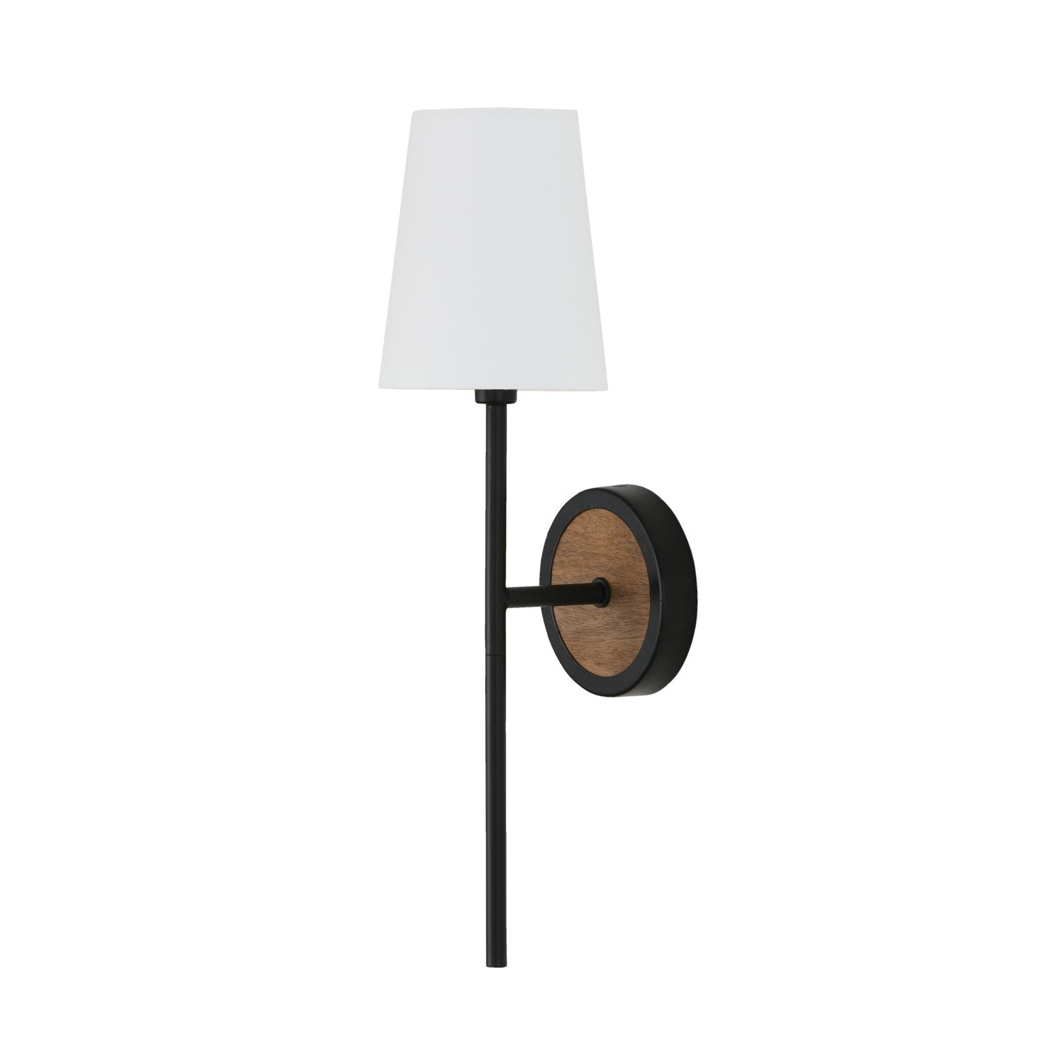 Capital Lighting - 650811WK-709 - One Light Wall Sconce - Jonah - Light Wood and Matte Black