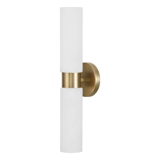 Capital Lighting - 651721AD - Two Light Wall Sconce - Alyssa - Aged Brass