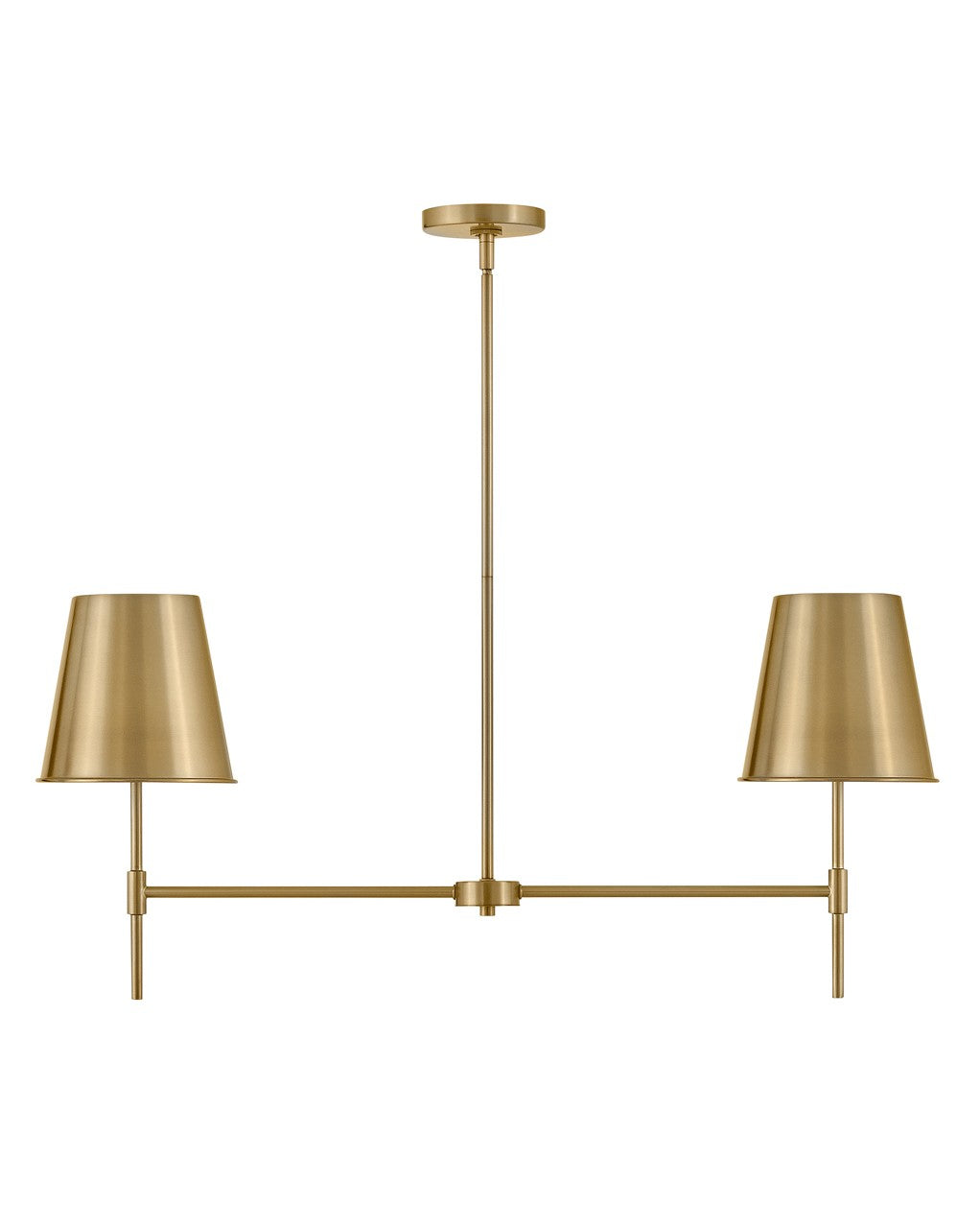 Lark - 83445LCB - LED Linear Chandelier - Blake - Lacquered Brass