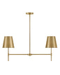 Lark - 83445LCB - LED Linear Chandelier - Blake - Lacquered Brass