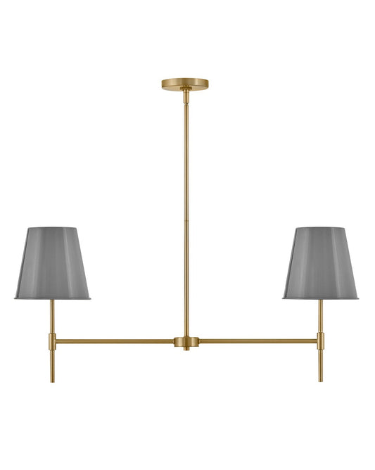 Lark - 83445LCB-FY - LED Linear Chandelier - Blake - Lacquered Brass