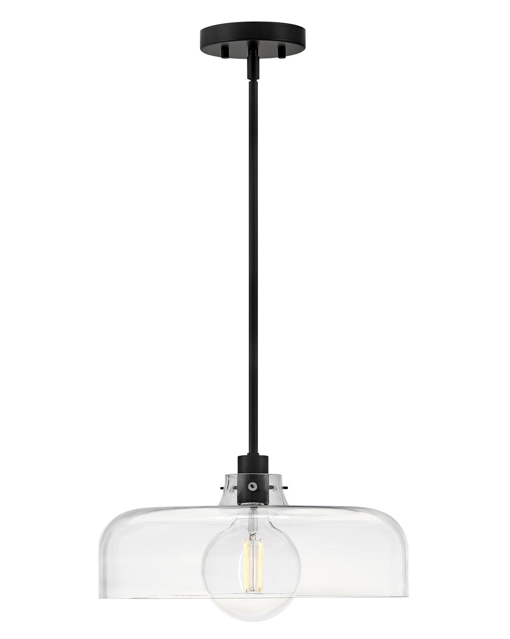 Lark - 83497BK - LED Pendant - Maisie - Black