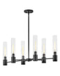 Lark - 85406BK - LED Linear Chandelier - Shea - Black