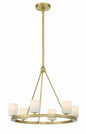 Crystorama - ARA-10264-SB-ST - LED Chandelier - Aragon - Soft Brass