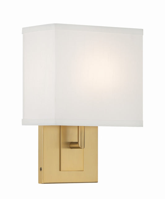 Crystorama - BRE-A3632-VG - One Light Wall Sconce - Brent - Vibrant Gold