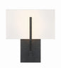 Crystorama - CAR-9202-BK - Two Light Wall Sconce - Carlyn - Black