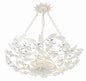 Crystorama - MSL-306-MT_CEILING - Six Light Semi Flush Mount - Marselle - Matte White
