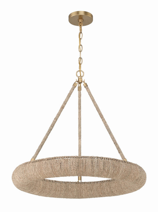 Crystorama - OAK-7536-SG - LED Chandelier - Oakley - Soft Gold