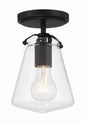 Crystorama - VSS-7002-MK_CEILING - One Light Semi Flush Mount - Voss - Matte Black