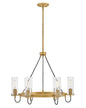 Hinkley - 37855HB - LED Chandelier - Ryden - Heritage Brass