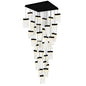 CWI Lighting - 1587P36-33-101 - LED Chandelier - Lava - Black