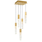 CWI Lighting - 1589P12-5-624 - LED Mini Pendant - Greta - Brass