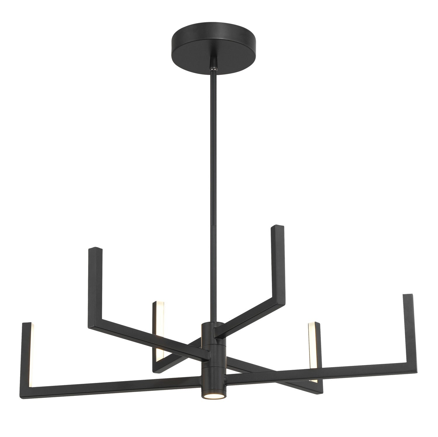 George Kovacs - P1476-66A-L - LED Chandelier - Arrticular - Coal