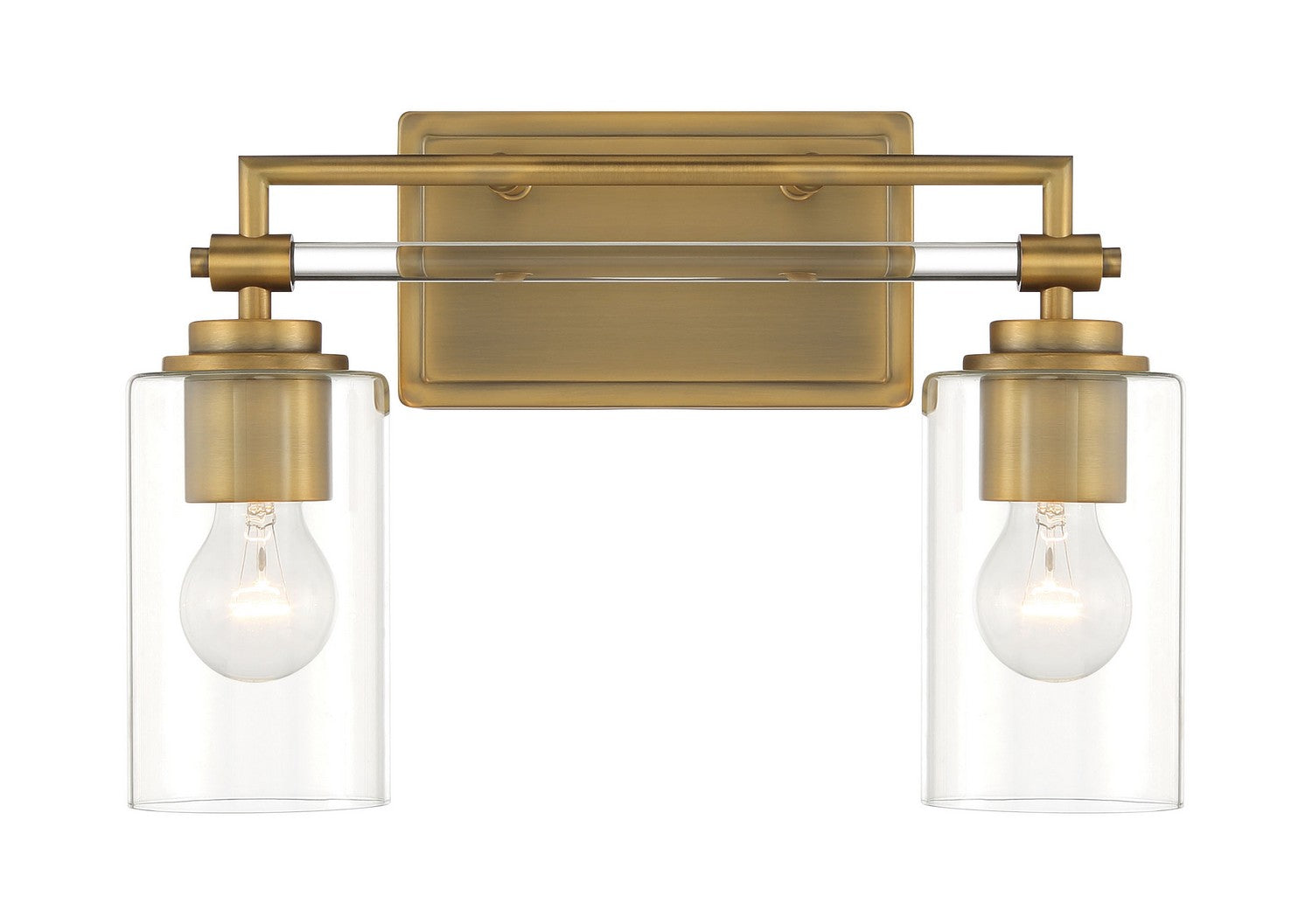 Minka-Lavery - 2642-575 - Two Light Bath Vanity - Binsly - Antique Noble Brass