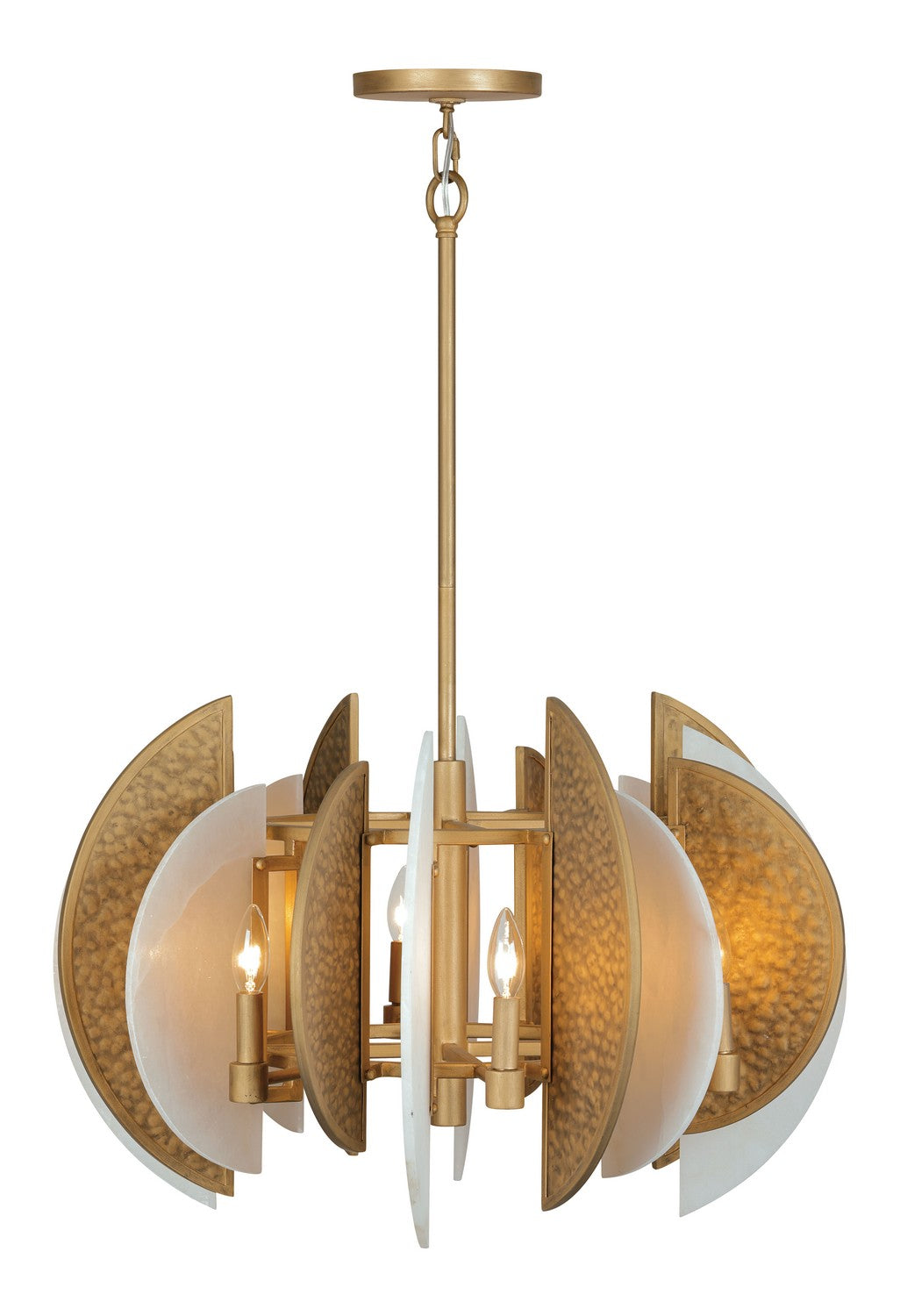 Minka-Lavery - 3464-788 - Eight Light Chandelier - Saint Martin - Ashen Gold