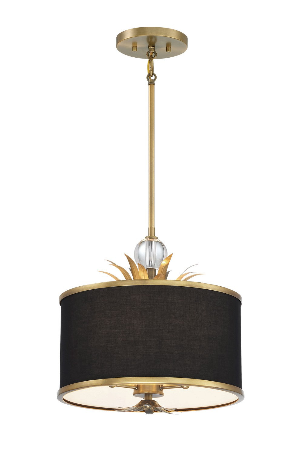 Minka-Lavery - 4583-672 - Three Light Pendant - Caprio - Natural Brushed Brass