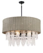 Minka-Lavery - 5297-66A - Nine Light Pendant - Breakers Isle - Coal