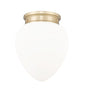 Z-Lite - 1945F12-MGLD - One Light Flush Mount - Gideon - Modern Gold