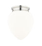 Z-Lite - 1945F12-PN - One Light Flush Mount - Gideon - Polished Nickel