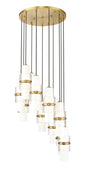 Z-Lite - 1946P-11R-MGLD - 11 Light Chandelier - Cayden - Modern Gold