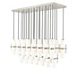 Z-Lite - 1946P-23L-BN - 23 Light Linear Chandelier - Cayden - Brushed Nickel