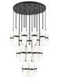 Z-Lite - 1946P-27R-MB - 27 Light Chandelier - Cayden - Matte Black