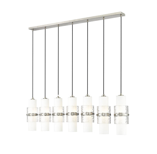 Z-Lite - 1946P-7L-BN - Seven Light Linear Chandelier - Cayden - Brushed Nickel