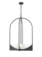 Z-Lite - 1947-38MB - Six Light Chandelier - Devon - Matte Black