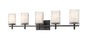 Z-Lite - 1949-5V-MB - Five Light Vanity - Grayson - Matte Black