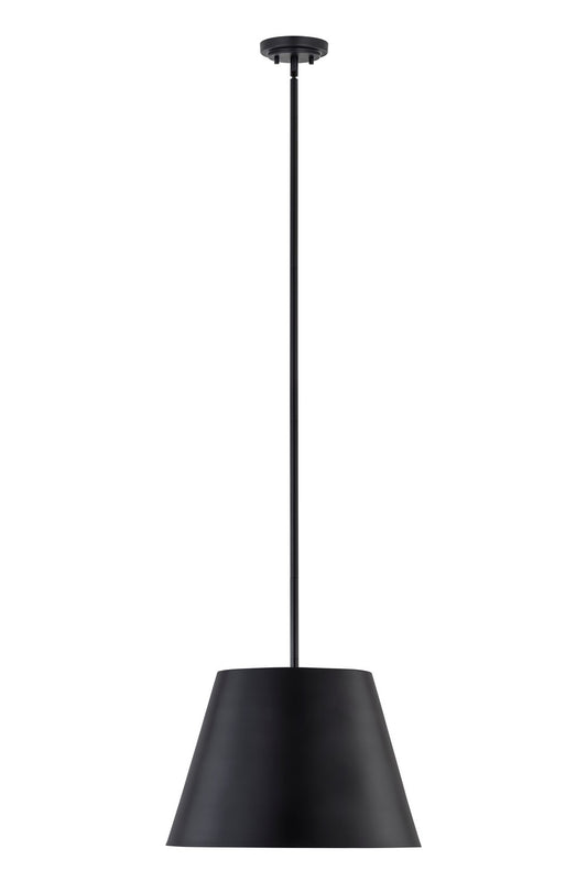 Z-Lite - 2307-18MB - One Light Pendant - Lilly - Matte Black